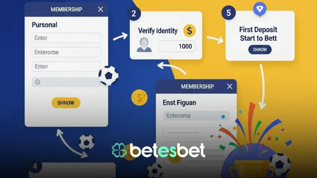 Betesbet kayıt aşamasında istenilen bilgiler